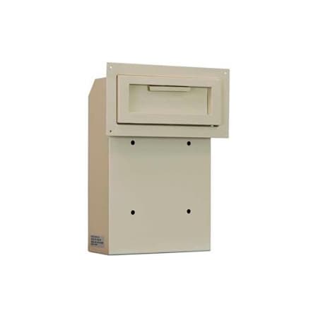 Protex Safe Co Protex Through-The-Door Depository Drop Box, Beige, 10"W x 4-1/4"D x 15"H WSS-159